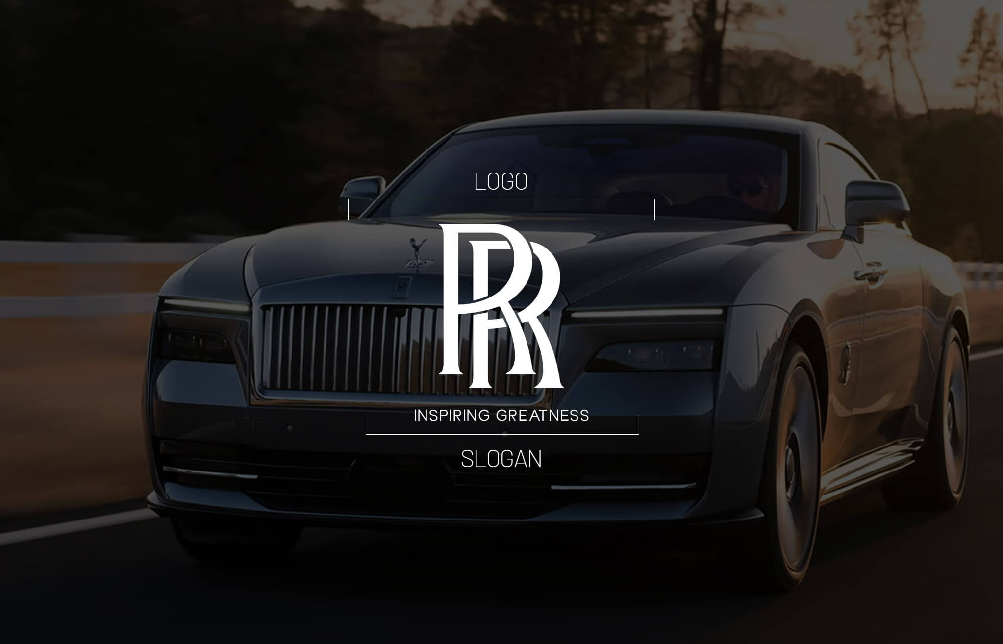 Rolls Royce Inspiring Greatness Slogan Rolls-Royce slogan reflecting elite luxury and achievement