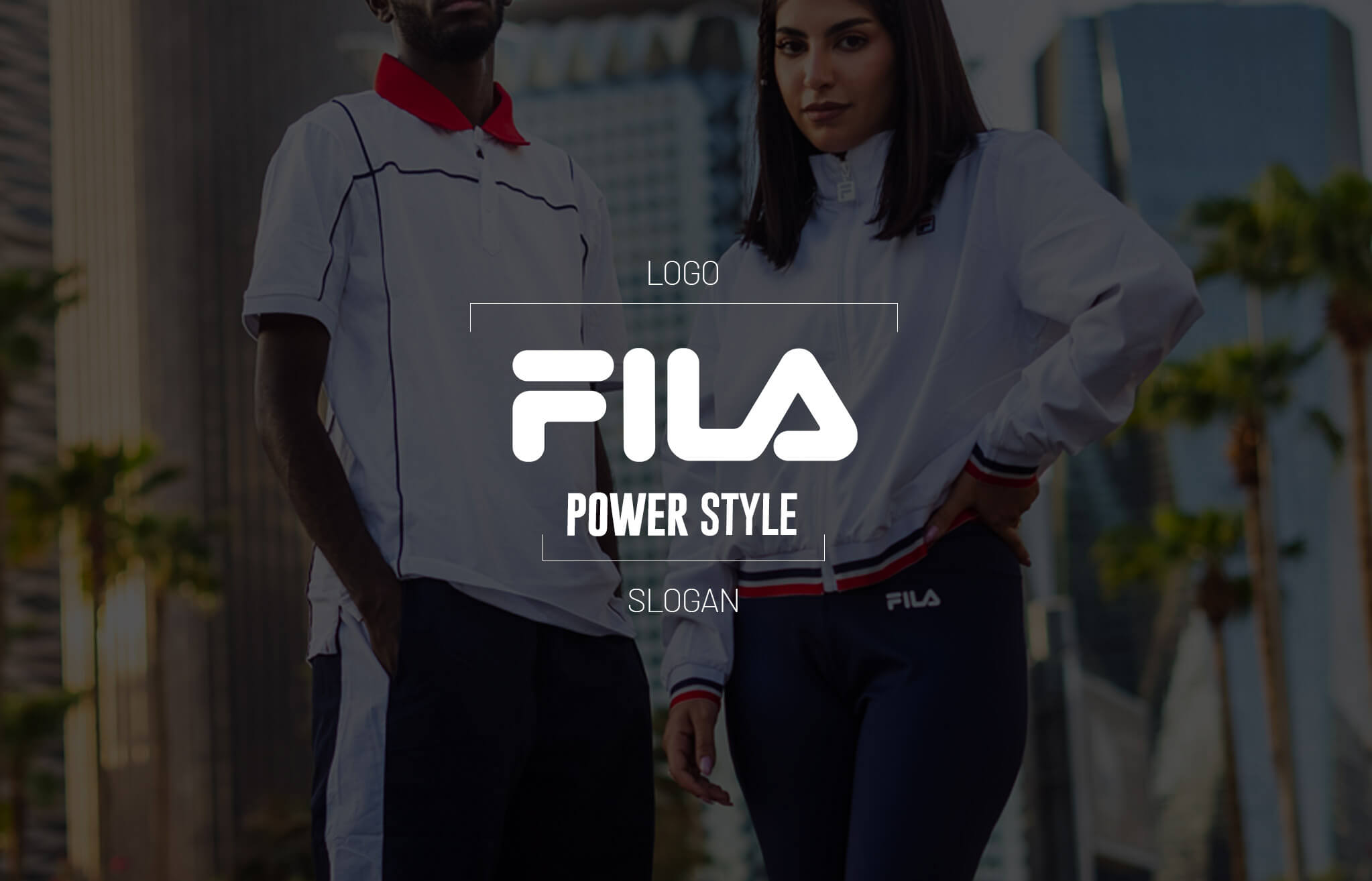 Fila Power Style Slogan Fila slogan merging streetwear fashion with energetic branding