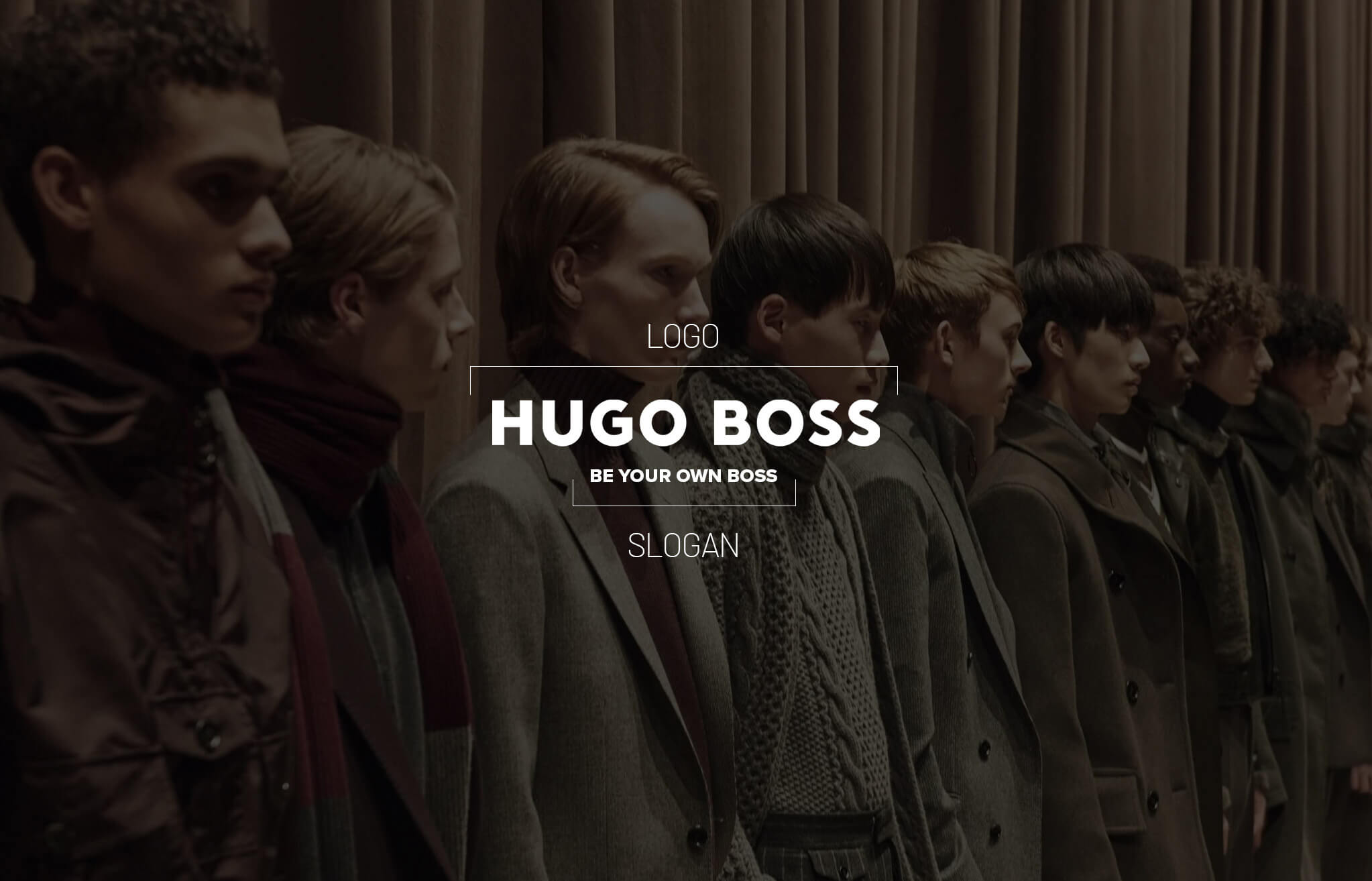 Hugo Boss Be Your Own Boss Slogan Hugo Boss slogan empowering individuality and leadership branding