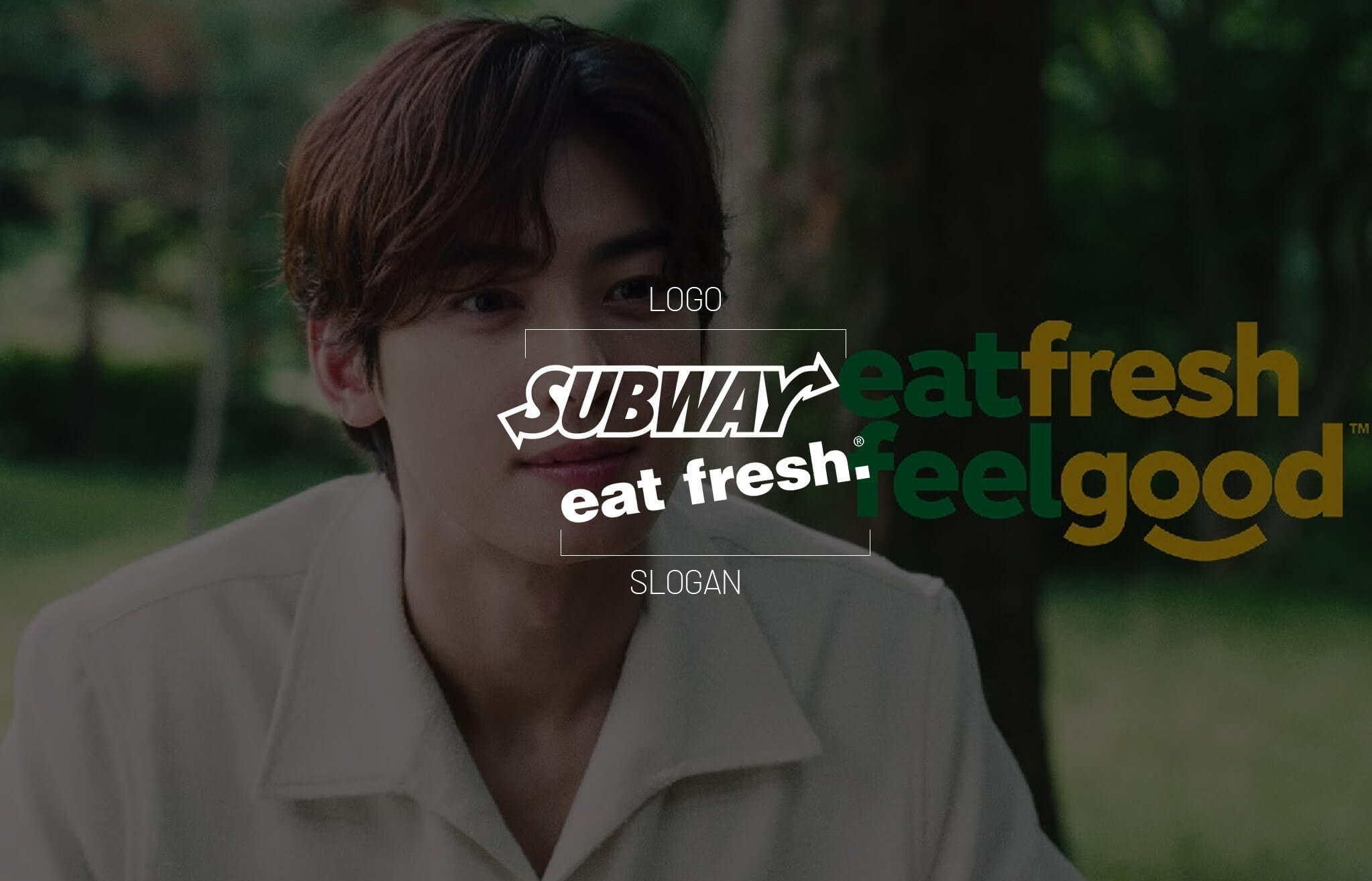 Subway Eat Fresh Slogan Subway slogan promoting freshness and healthy fast food branding