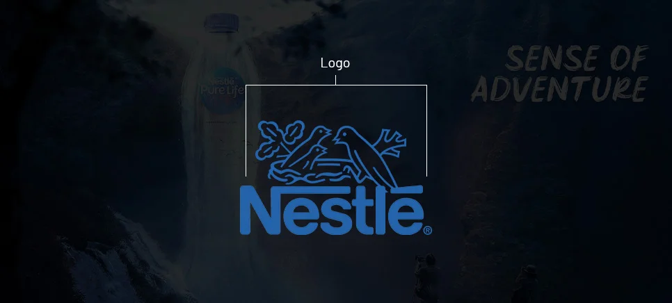 Nestlé Blue Color Logo and Branding Nestlé Blue Color Logo and Branding