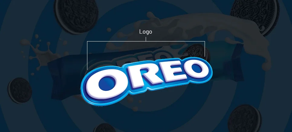 Oreo Blue Color Logo and Branding Oreo Blue Color Logo and Branding