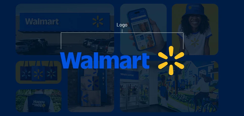 Walmart Blue Color Logo and Branding Walmart Blue Color Logo and Branding