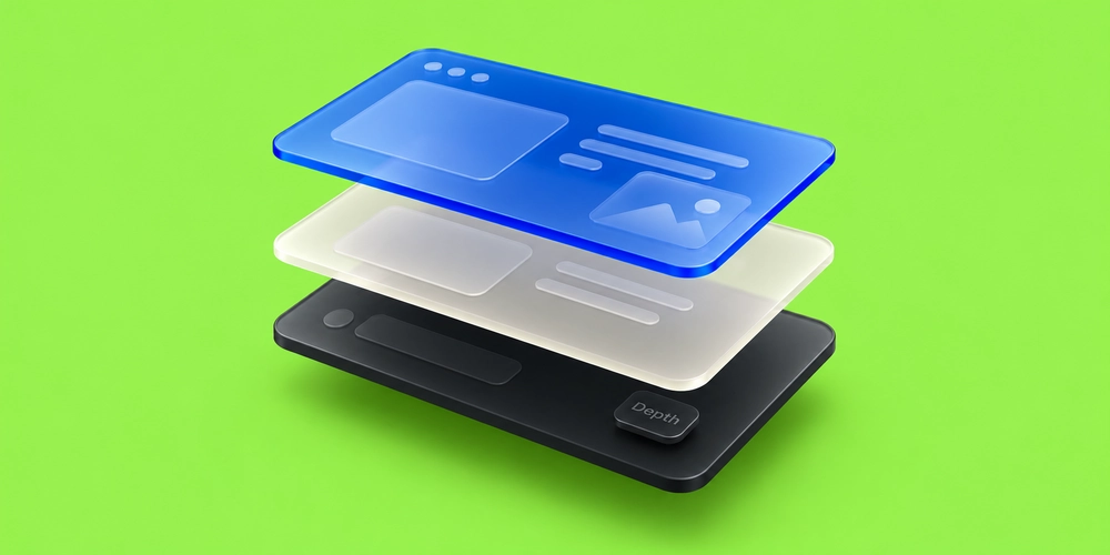 3D and Layered Visual Elements